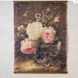 Magnolia, the Vintage Spring Blooms Tapestry Wall Hanging
